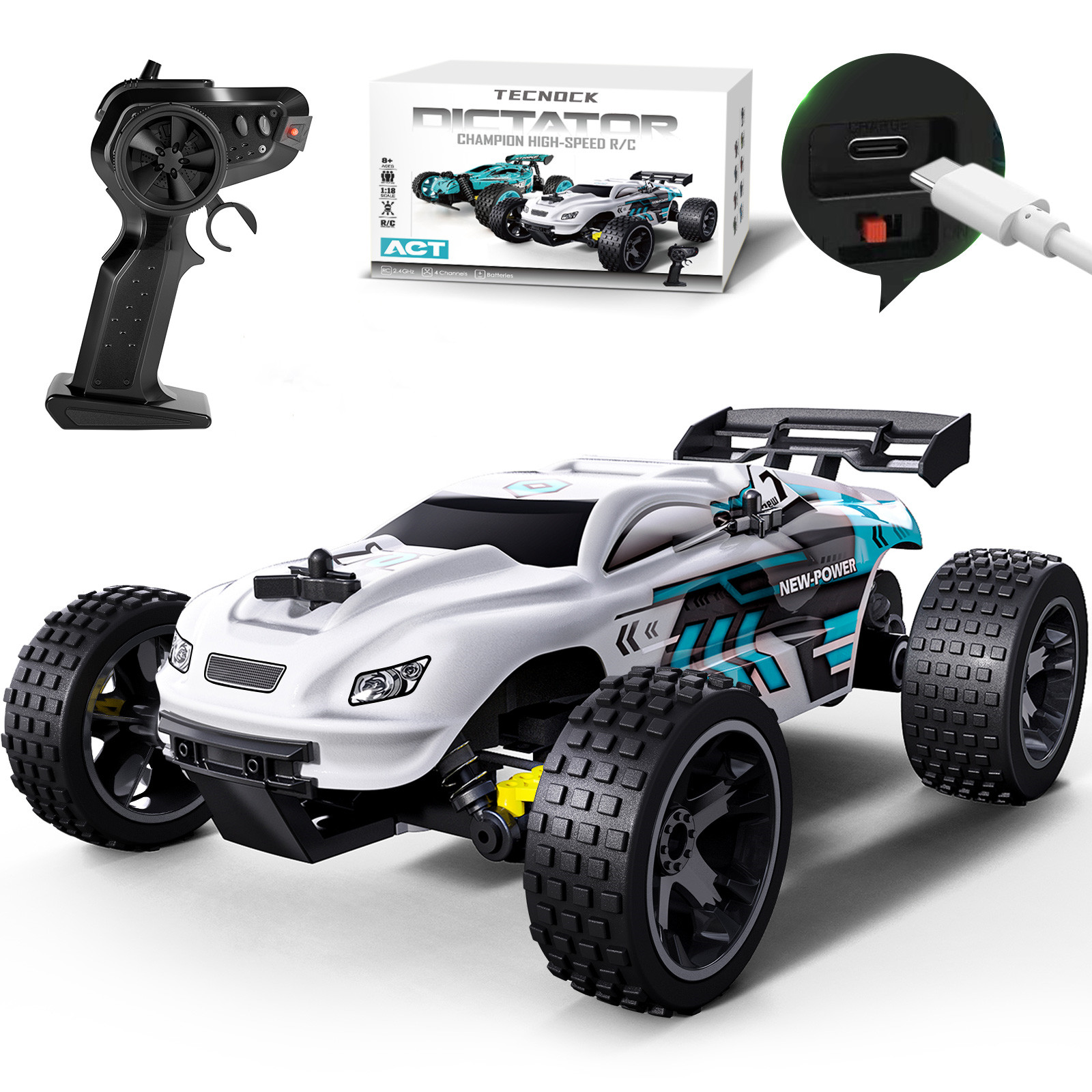 High-Speed RC Car for Adults&K - Kids Toys Under 50 评论和价格