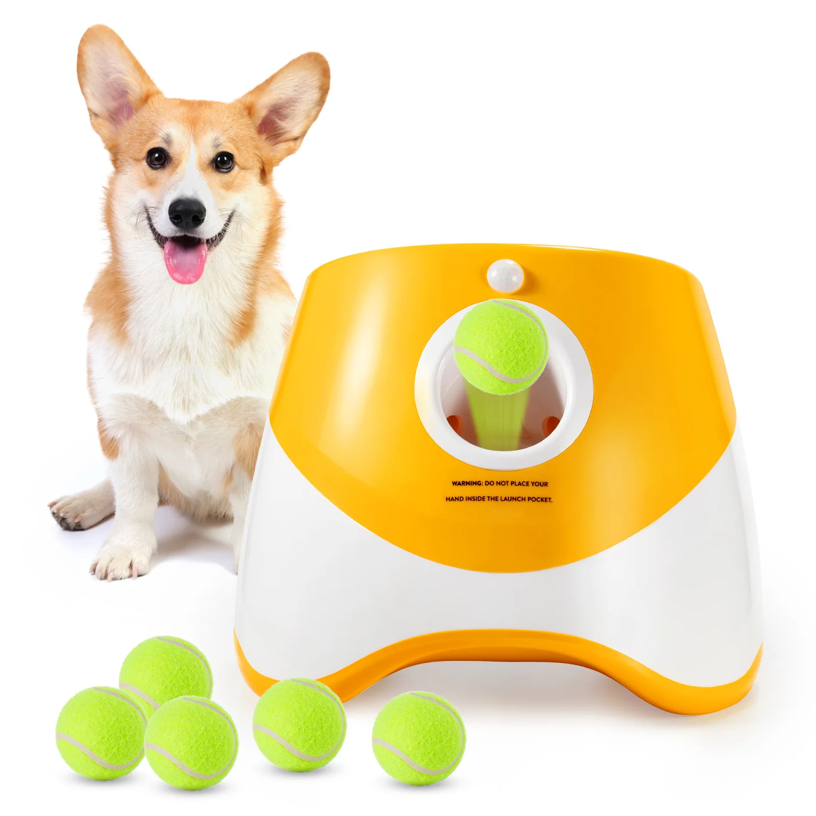 Dog Tennis Launcher Automatic  - Catapult Launcher Toy 评论和价格