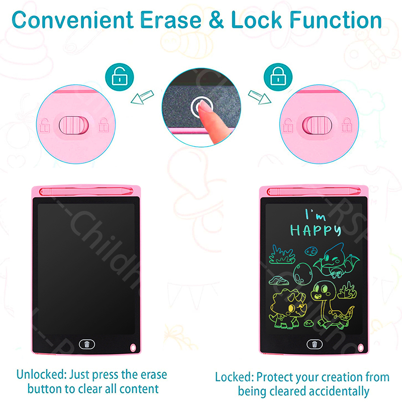 LCD Writing Tablet for Kids, 8 - Kids Toys Xmas 评论和价格