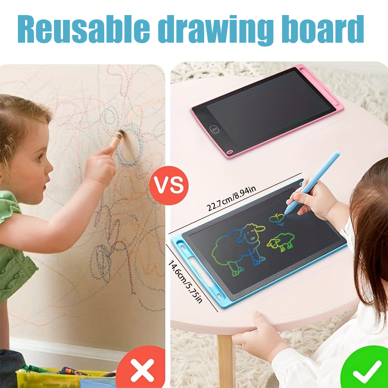 LCD Writing Tablet for Kids, 8 - Kids Toys Xmas 评论和价格