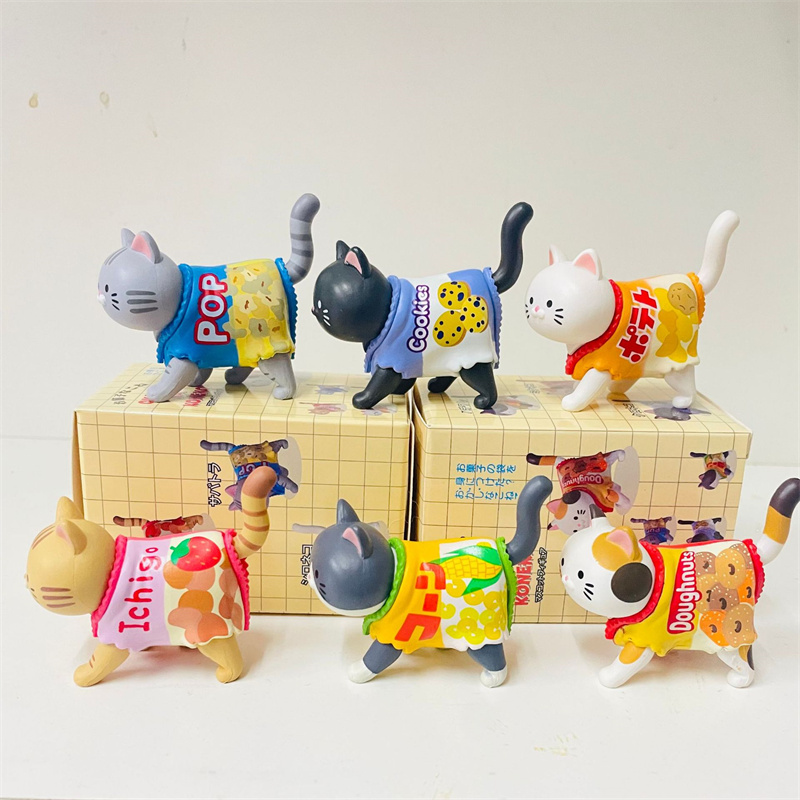 Cute Cat Blind Box Wearing Can - Kids Toys Xmas 评论和价格
