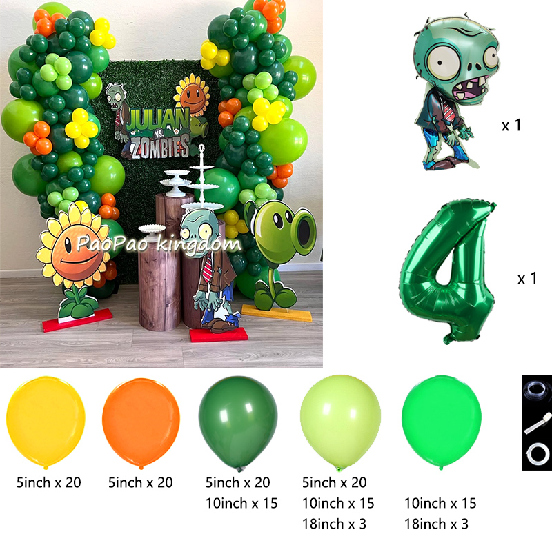 Plants Vs. Z-Zombies Balloons  - Kids Zombie Toys 评论和价格
