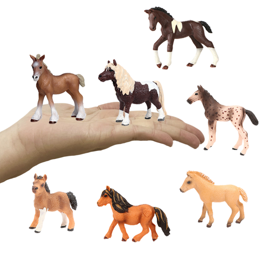 Horse Figurine Farm Animals Po - Kids Toys 3 Year Old 评论和价格