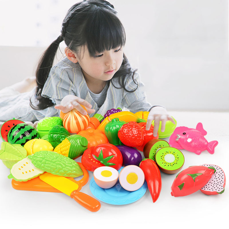 Children Fruit Cutting Toys an - Kids Toys Kitchen Set 评论和价格