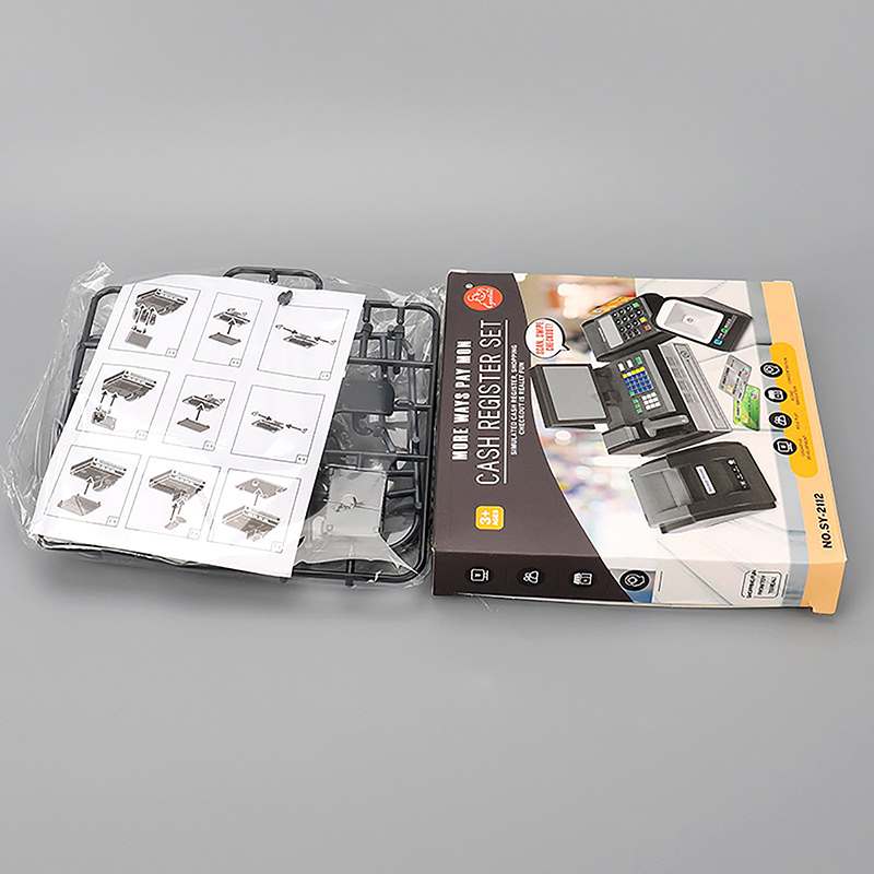 1 Set 1/12 Doll House Mini Sup - Toy Cash Register 评论和价格