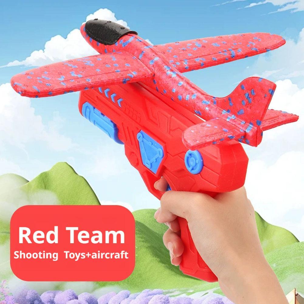 Glowing Foam Aircraft 10M Laun - Catapult Launcher Toy 评论和价格