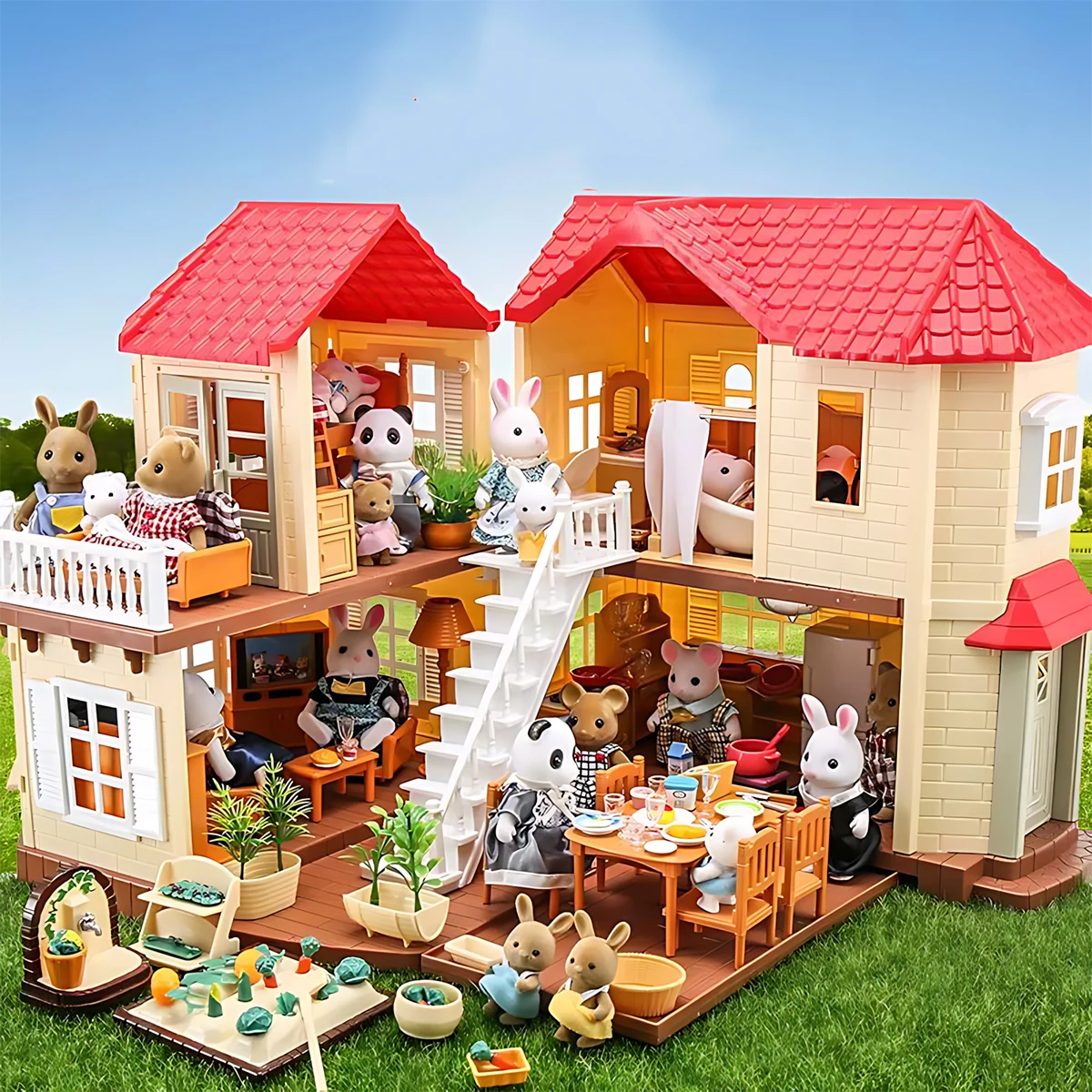 Miniature Furniture 1:12 Dollh - Kids Toys Kitchen Set 评论和价格