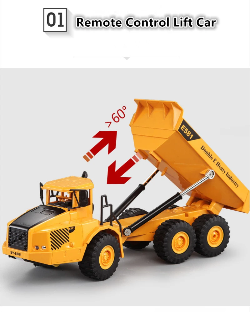 Remote Control Dump Truck RC 1 - Kids Toys Under 50 评论和价格